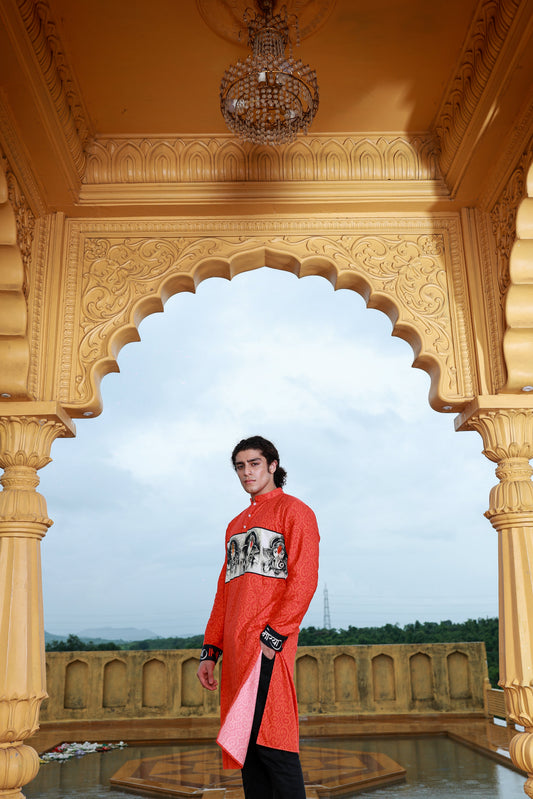 Siddhidhata Cotton Print Kurta