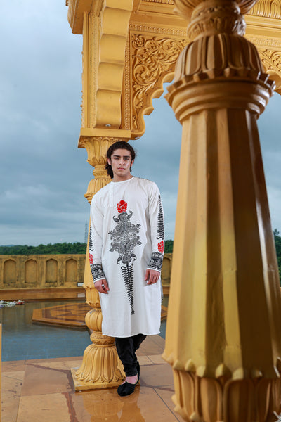 Balaganapati Cotton Print Kurta