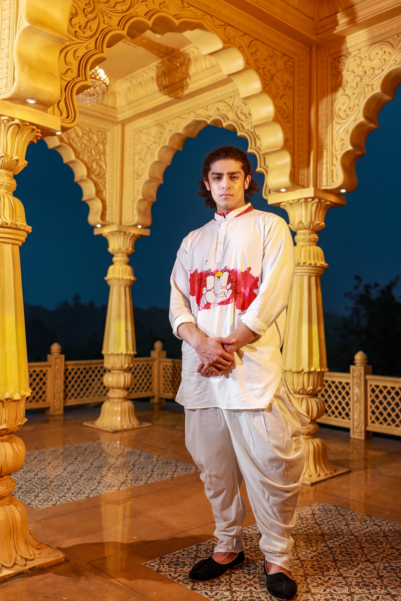 Ekdanta Cotton Print Kurta