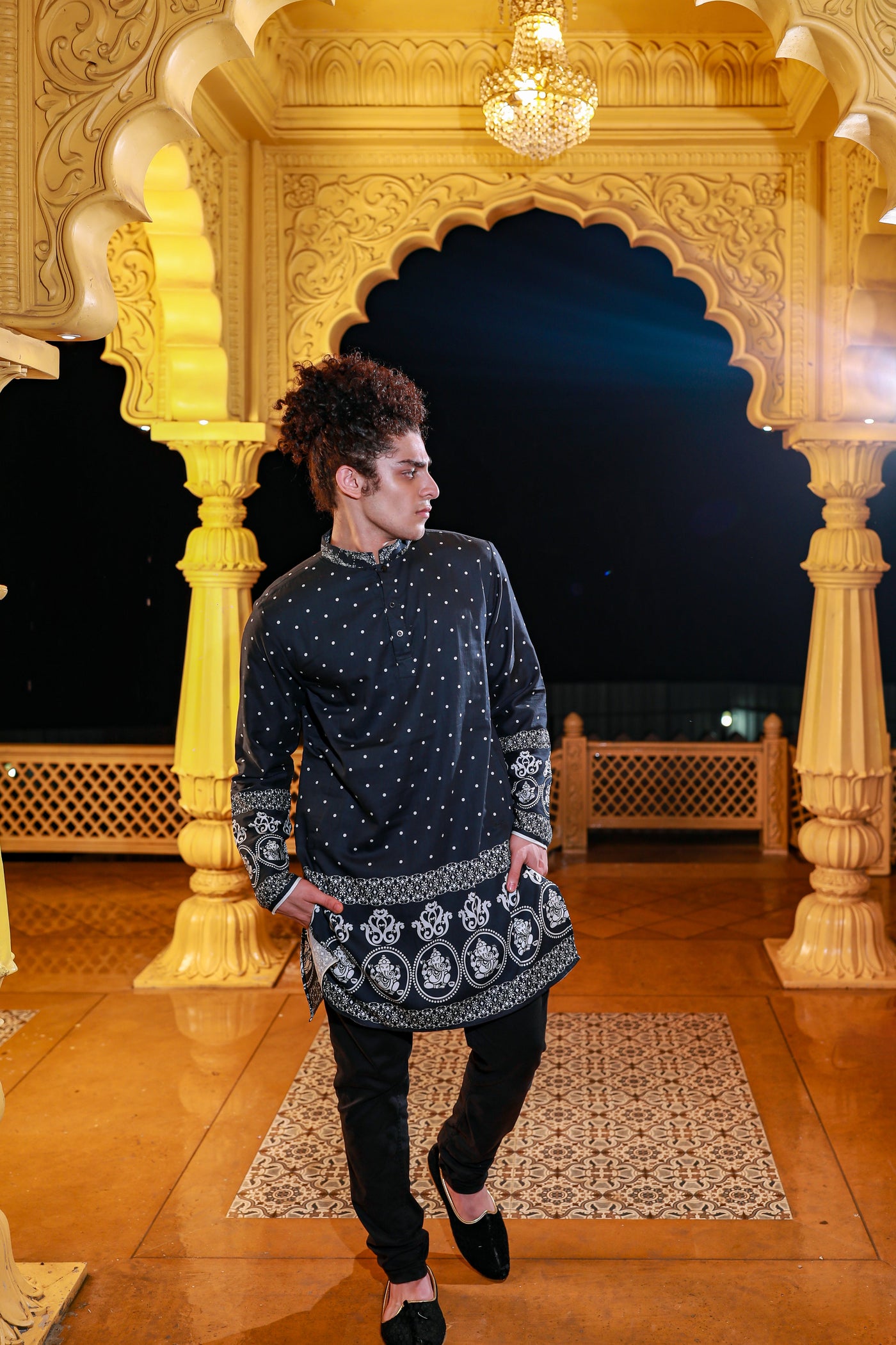 Mundakarama Cotton Print Kurta