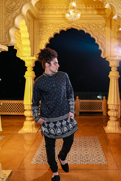 Mundakarama Cotton Print Kurta