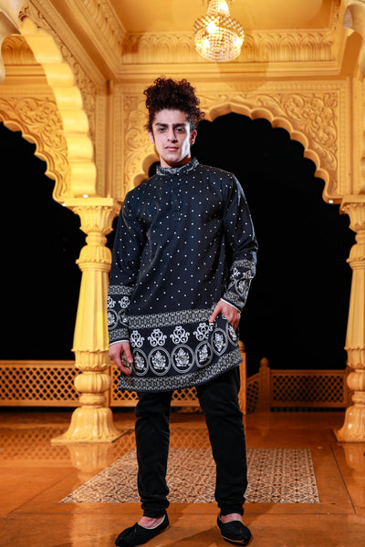 Mundakarama Cotton Print Kurta