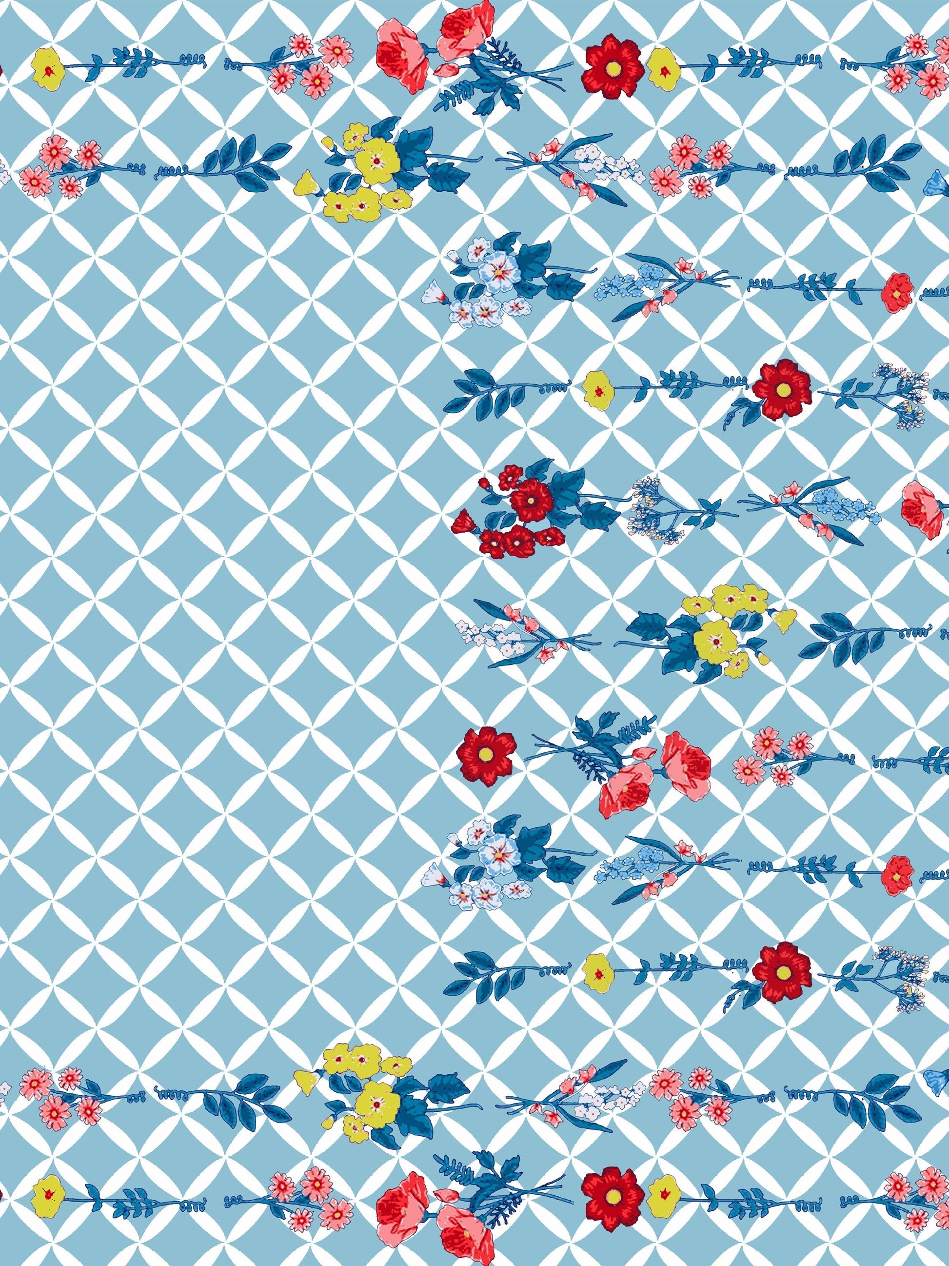 Mix of Checks and Florals