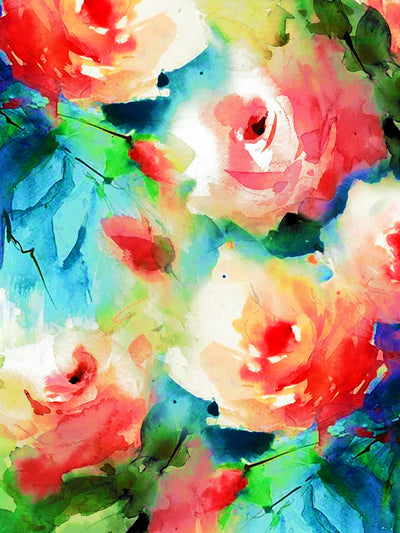 Roses in a Painting