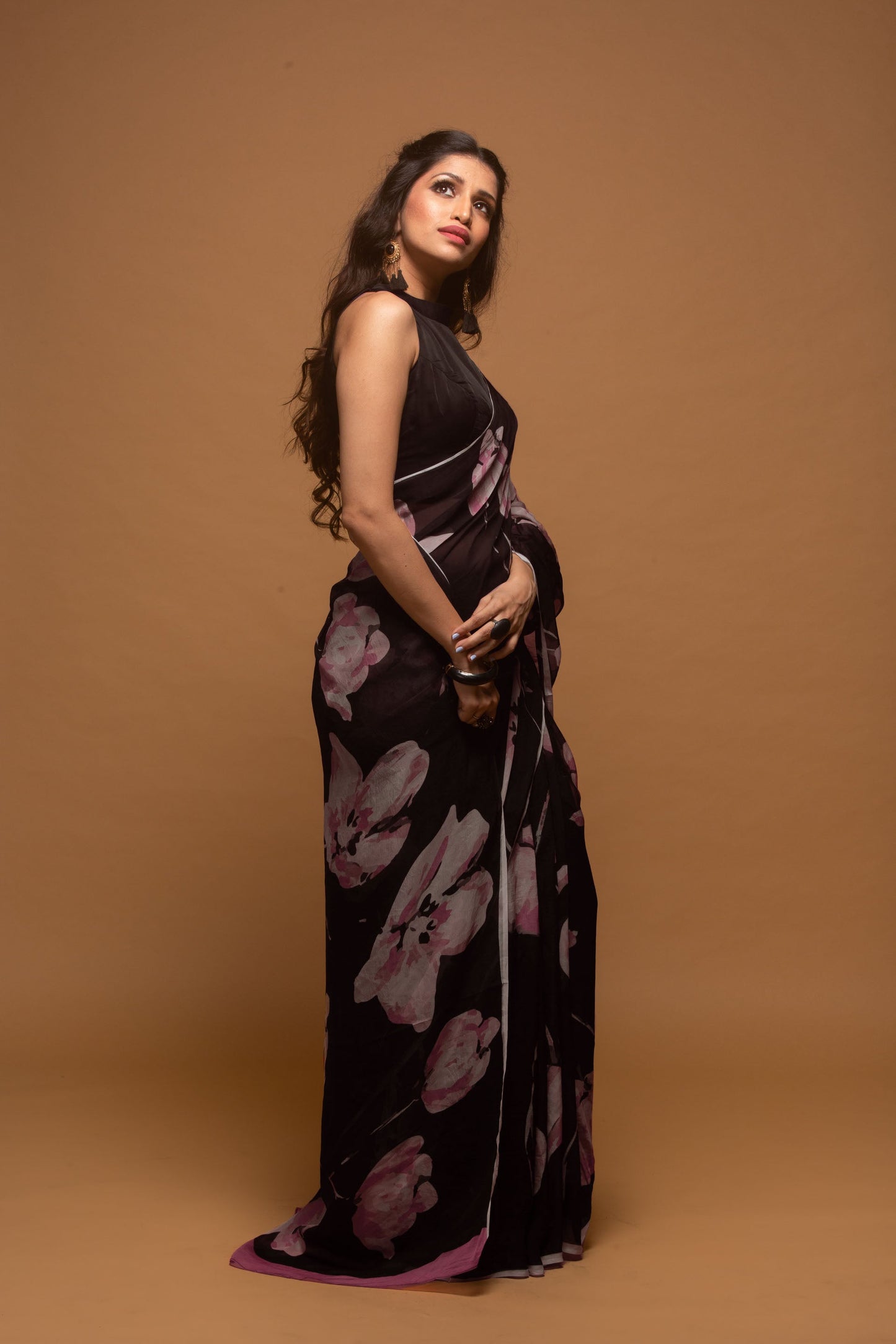 Shadow Floral Saree
