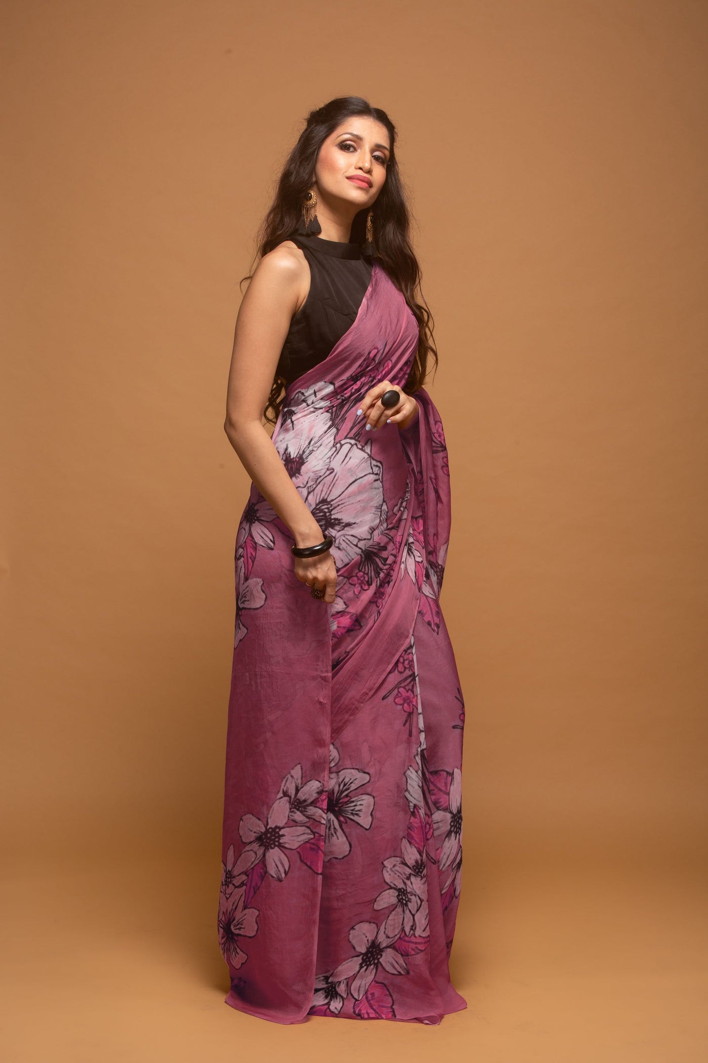 Floral Grove Saree