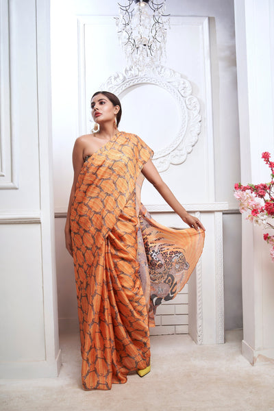 Bold Jaguar Saree