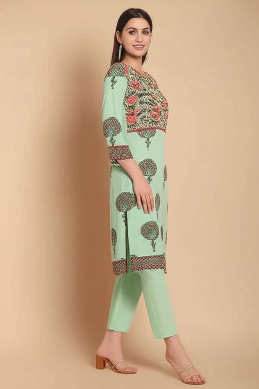 Nayra Cotton Print Tunic