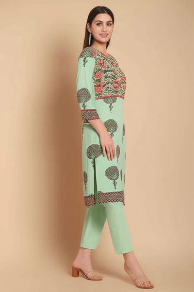Nayra Cotton Print Tunic