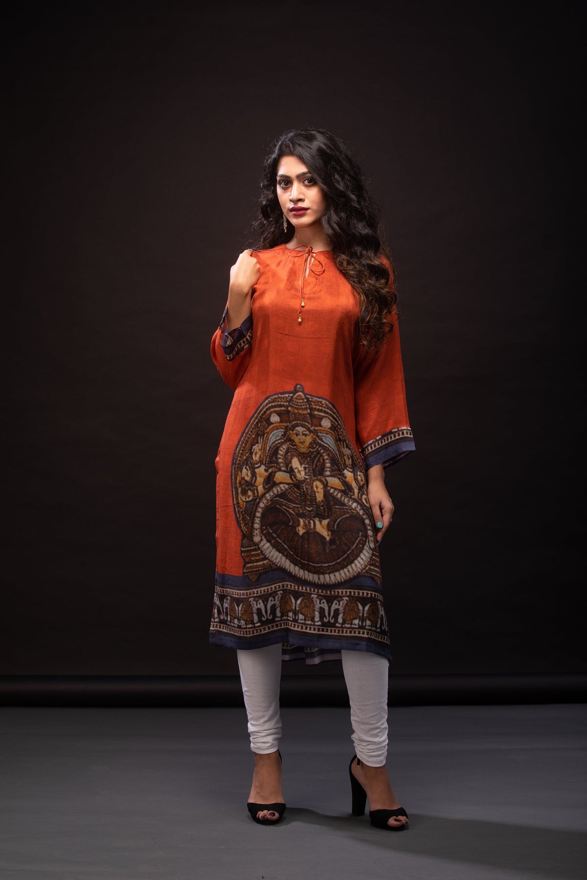 Victory over evil godess durga Dress