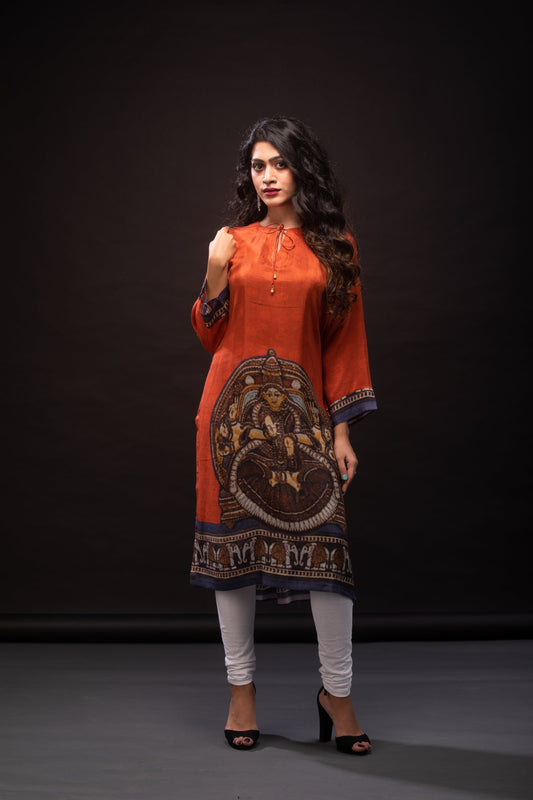 Victory over evil godess durga Dress