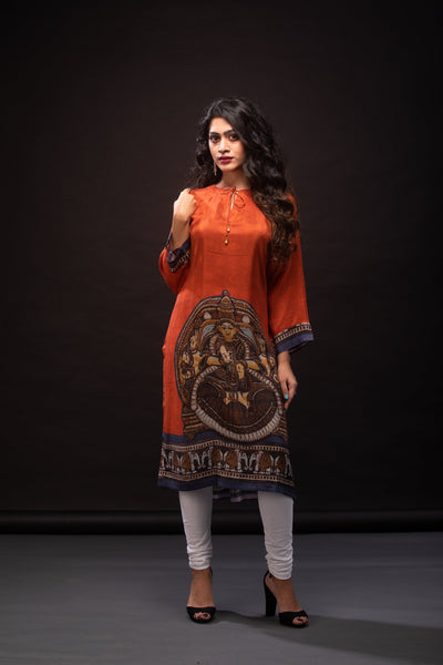 Victory over evil godess durga Dress