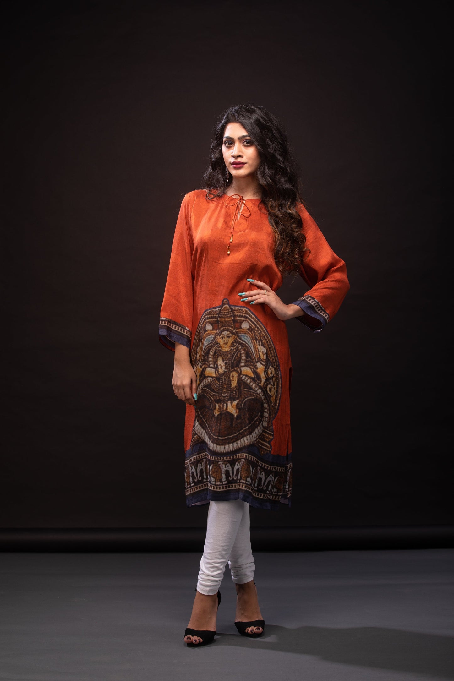 Victory over evil godess durga Dress