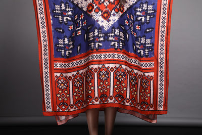 Keya Satin Print Kaftan