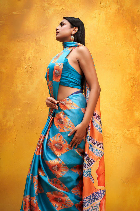 Feisty Jaguar Saree