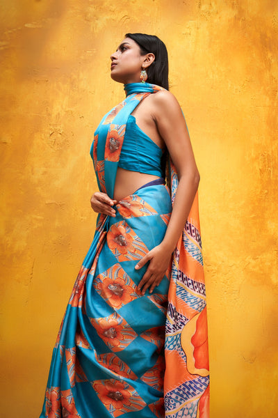 Feisty Jaguar Saree