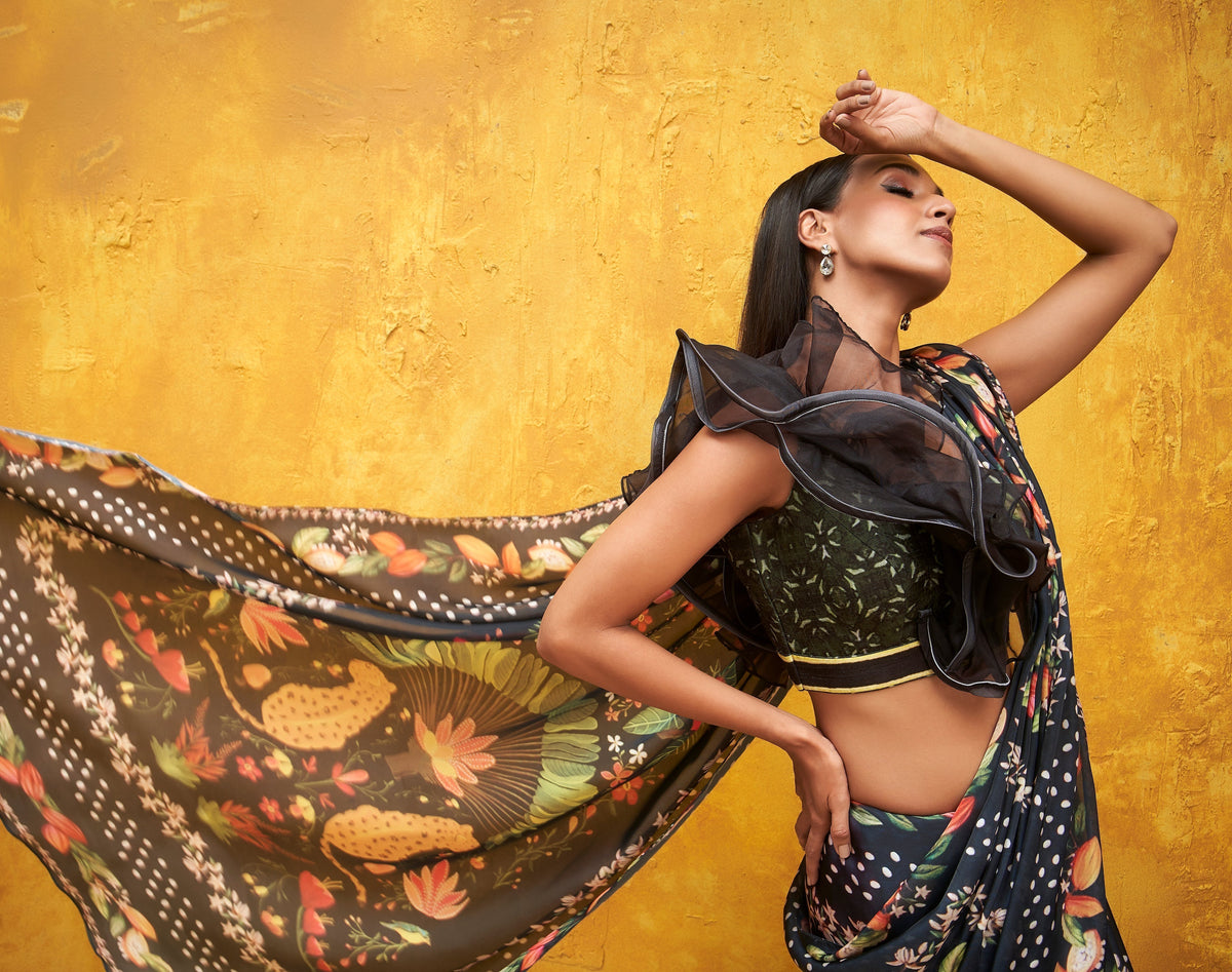 Gallant Jaguar Saree