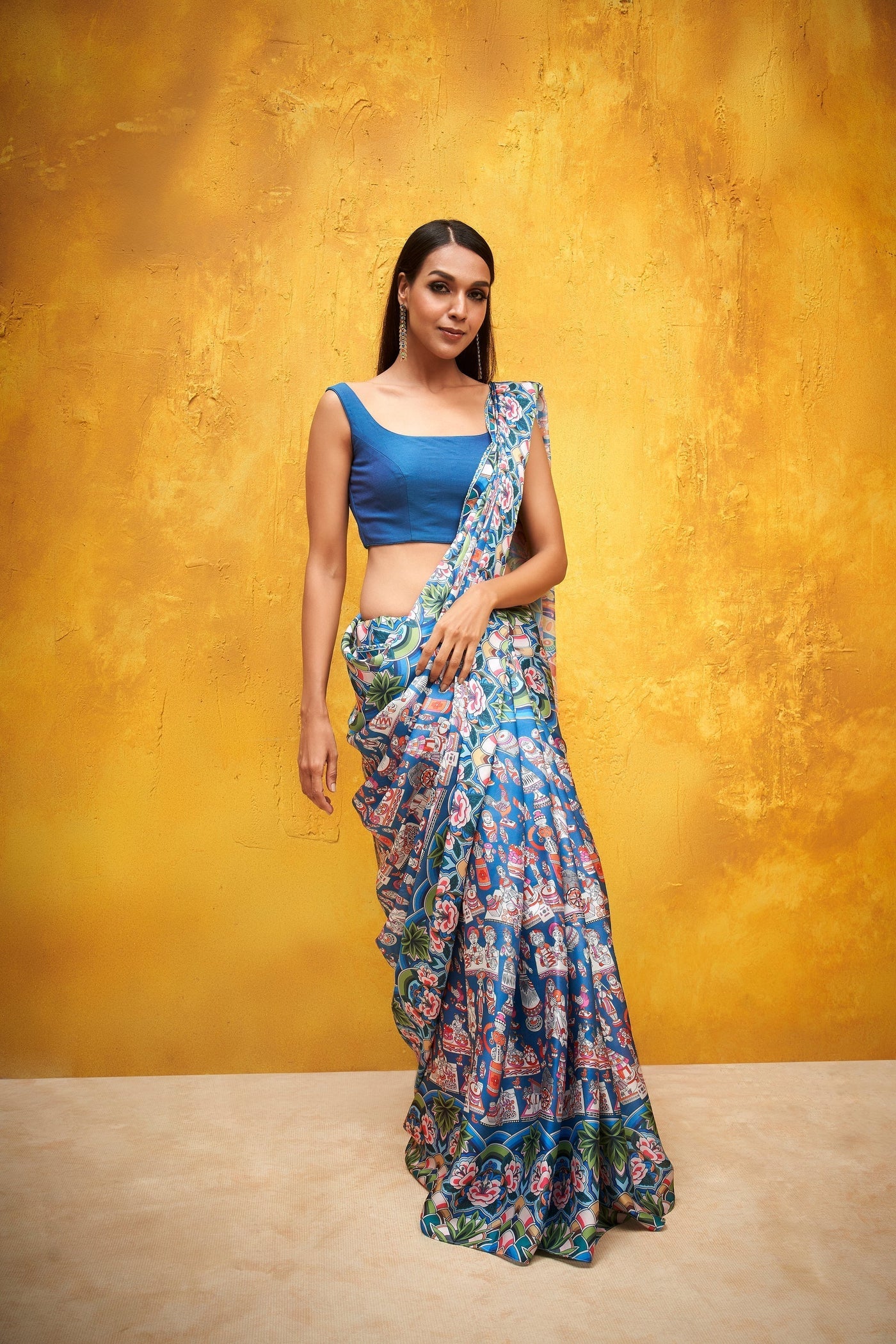 Graceful Peacock Saree
