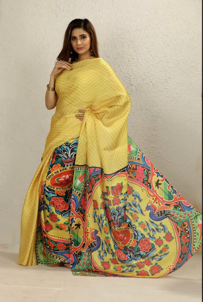 Appealing Floral Saree