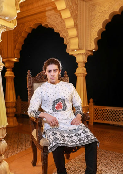 Varaganapati Cotton Print Kurta
