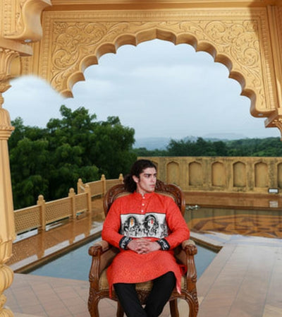 Siddhidhata Cotton Print Kurta